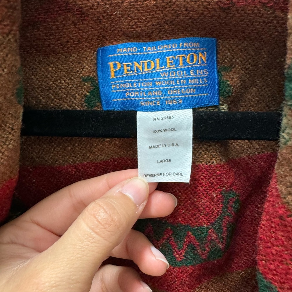 Pendleton vest